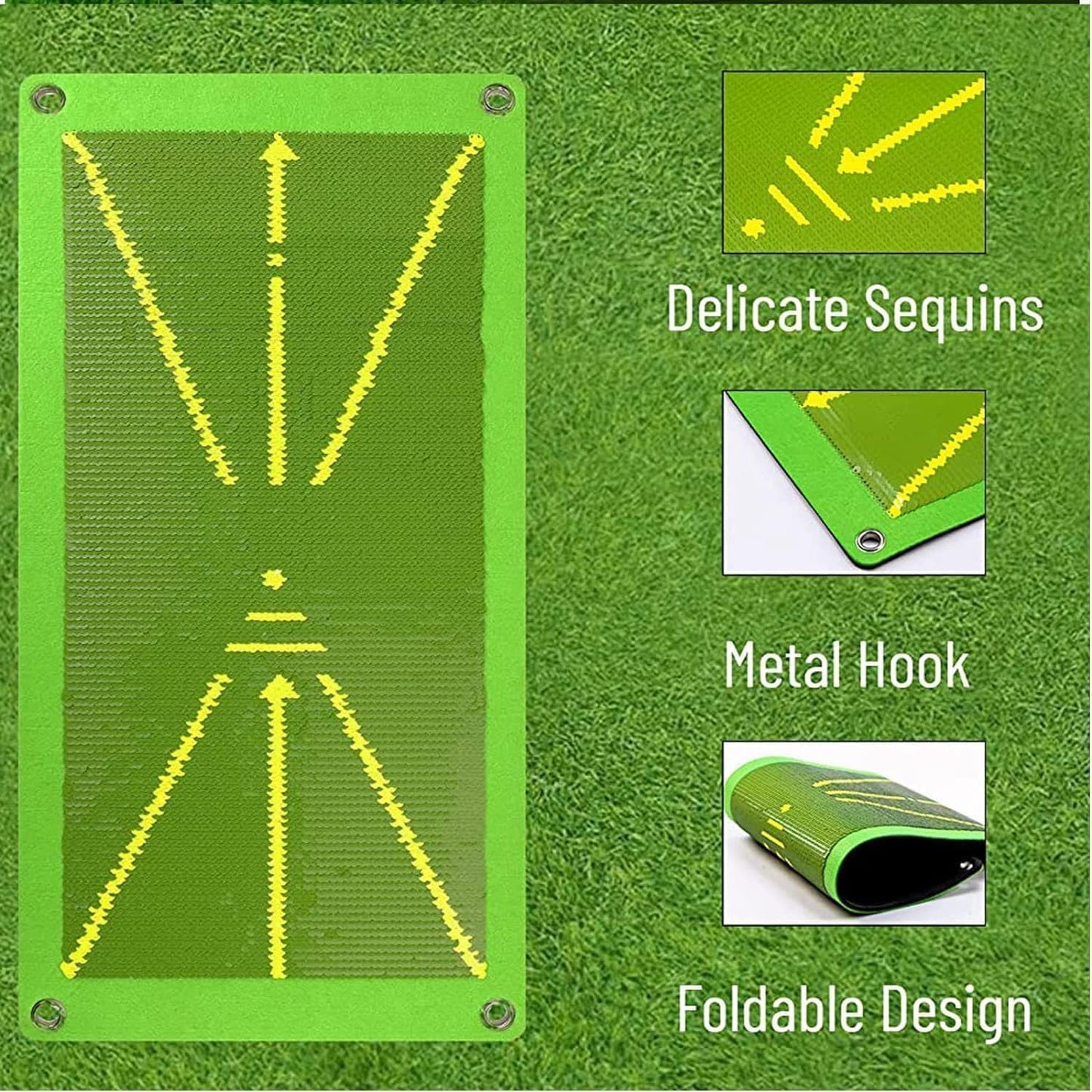 Golf Training Mat For Swing Detection